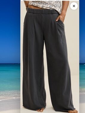 Aerie Street trouser - small - smoked grey
